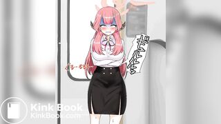 Girl diarrhea animated