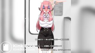 Girl diarrhea animated