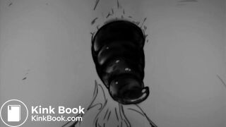 Punished a toilet slave by scat