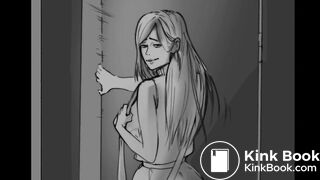 Punished a toilet slave by scat