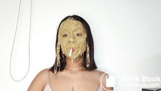 Hot Latina Extreme Diarrhea Smearing