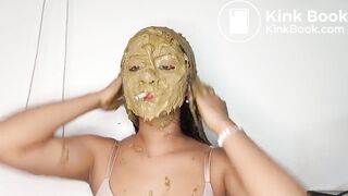 Hot Latina Extreme Diarrhea Smearing