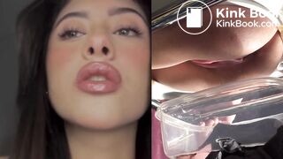 Latina Human Toilet Tease (Collage Edit)
