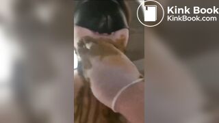 Perfect scat slave, Eat and Pussy fuck