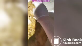 Perfect scat slave, Eat and Pussy fuck