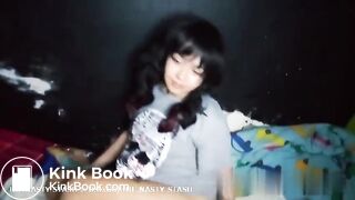 Black Hair, Cute Face, Shit and Corn in Her Mouth