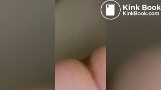 Milf drops a chunky poo