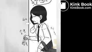 Old sister diarrhea in sink