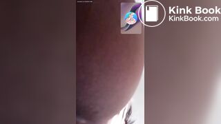 Cute girl takes a shit - video 3