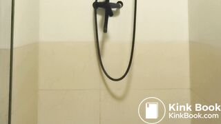 Girl almost made it to the toilet but pantypoop