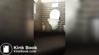 Girl farts and poops with plops