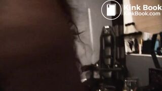 The white pig is the toilet of the Ebony Ladies.