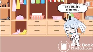 Mimi getssstuck in closet and shits herself