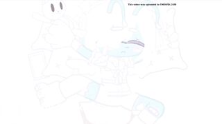 cyan messes up her diaper