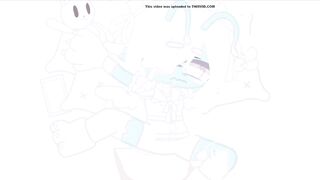 cyan messes up her diaper