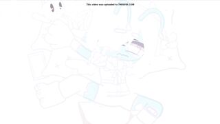 cyan messes up her diaper