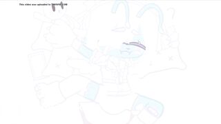 cyan messes up her diaper