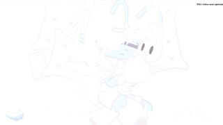 cyan messes up her diaper