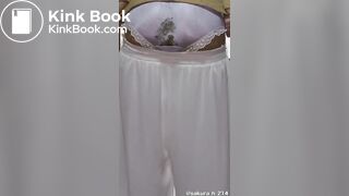 Japanese girl poop panty