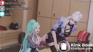 shiiting on her face