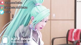 shiiting on her face