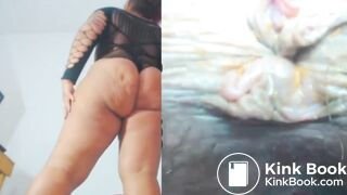 big ass dirty asshole,please tell all she say spanish