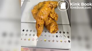 Dirty girl shitting - video 2