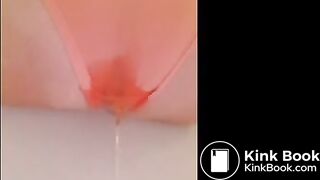 Wet herself but still has to go