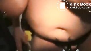 Nasty Squirting Shitty granny