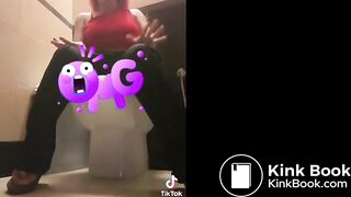 TikTok girls on the toilet pt 7