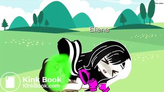 Gacha life girl turned into fart and shit maid