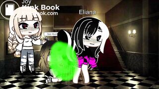 Gacha life girl turned into fart and shit maid