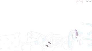 Cyan soils her diaper