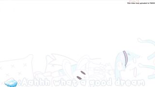 Cyan soils her diaper