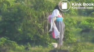 Desi girl open scat