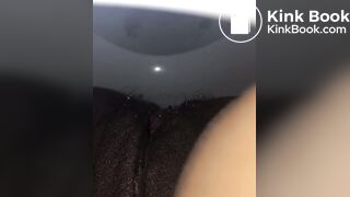 Ebony Selfie Poop