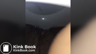 Ebony Selfie Poop