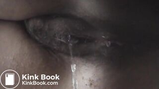 girls pee and shit in wooden toilet 1