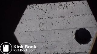 girls pee and shit in wooden toilet 1