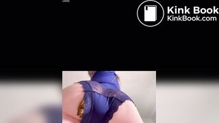 Blue pantypoop - video 3
