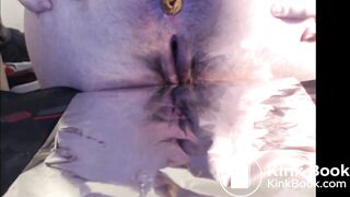 Large and thick shit explosion