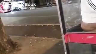 Black woman shit in a phone booth