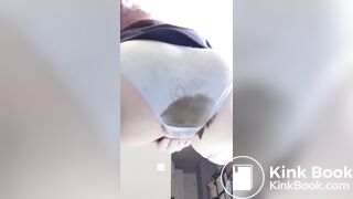 Chinese blue panty poop