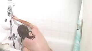 Enema scat smearing..