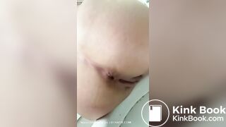 Closeup shit and piss