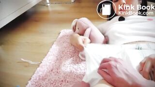 Changing messy diaper POV..