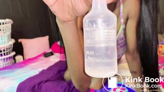 Ebony enemas and shits