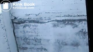 girls shit in wooden toilet 2