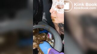 porta potty scat slut