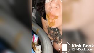 porta potty scat slut